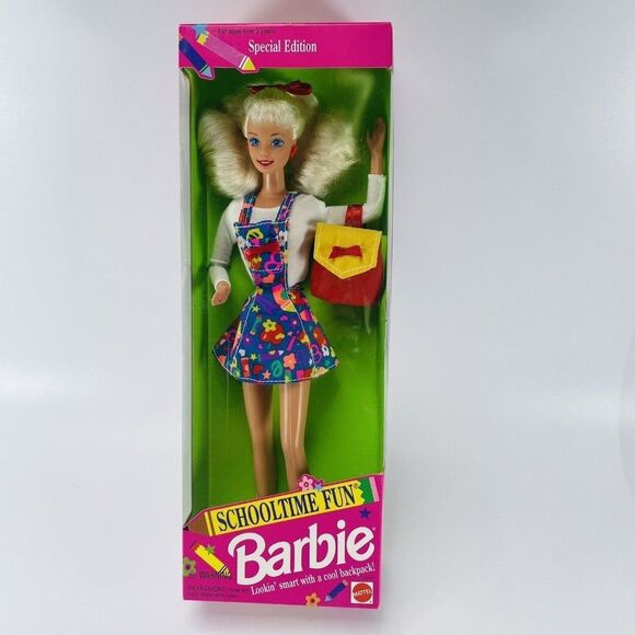1994 School Time Fun Barbie Doll Special Edition Mattel #13741 NRFB - Picture 2 of 7
